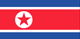 Corea del Norte Flag