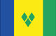 San Vicente y las Granadinas Flag
